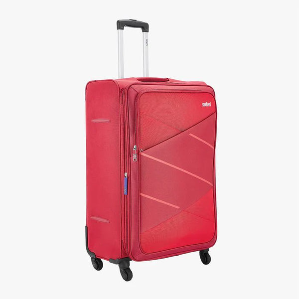Safari Avenue Anti Theft Soft luggage with Expander, Securi Zipper and Quick Access Pocket 59 (CM) Cabin bag - Genx Bags Online
