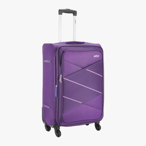 Safari Avenue Anti Theft Soft luggage with Expander, Securi Zipper and Quick Access Pocket 59 (CM) Cabin bag - Genx Bags Online
