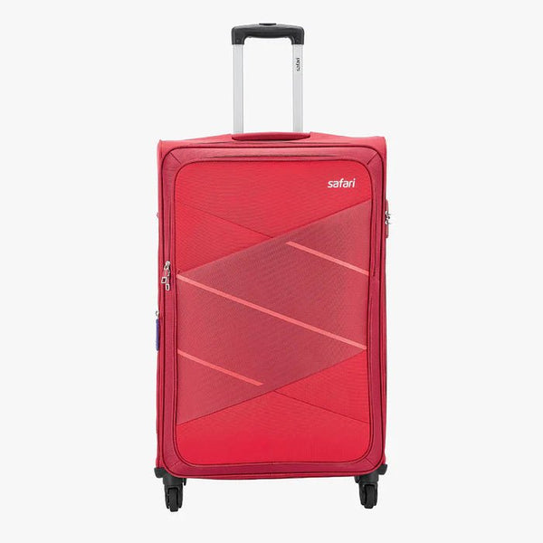 Safari Avenue Anti Theft Soft luggage with Expander, Securi Zipper and Quick Access Pocket 59 (CM) Cabin bag - Genx Bags Online