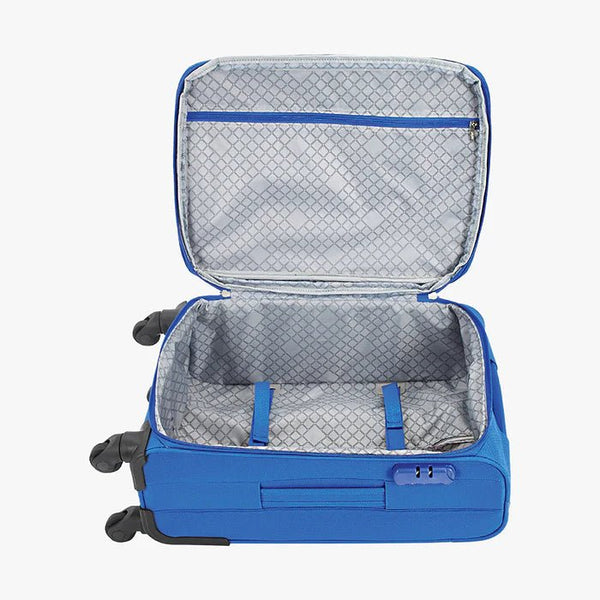 Safari Avenue Anti Theft Soft luggage with Expander, Securi Zipper and Quick Access Pocket 59 (CM) Cabin bag - Genx Bags Online