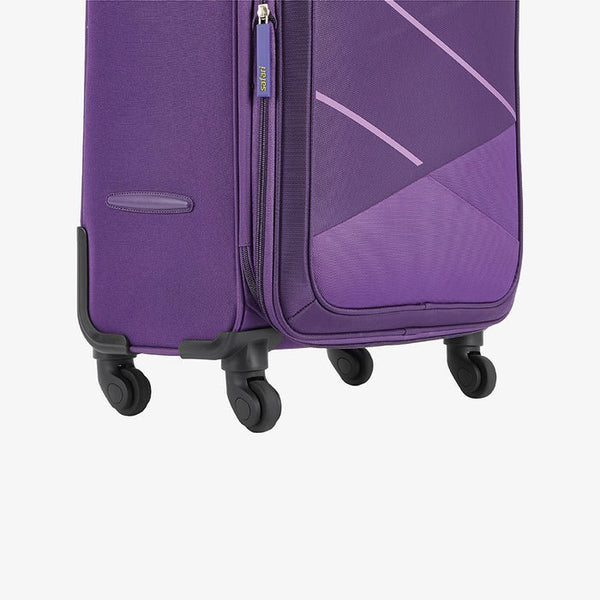 Safari Avenue Anti Theft Soft luggage with Expander, Securi Zipper and Quick Access Pocket 59 (CM) Cabin bag - Genx Bags Online