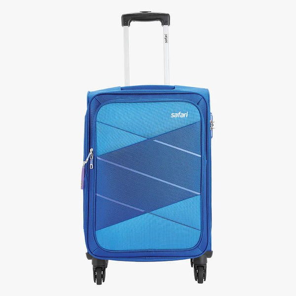 Safari Avenue Anti Theft Soft luggage with Expander, Securi Zipper and Quick Access Pocket 59 (CM) Cabin bag - Genx Bags Online
