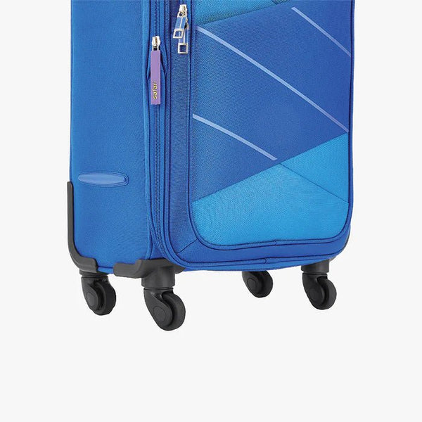 Safari Avenue Anti Theft Soft luggage with Expander, Securi Zipper and Quick Access Pocket 59 (CM) Cabin bag - Genx Bags Online