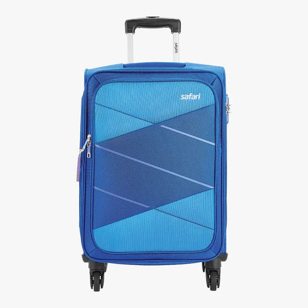 Safari Avenue Anti Theft Soft luggage with Expander, Securi Zipper and Quick Access Pocket 71 (CM) Medium bag - Genx Bags Online