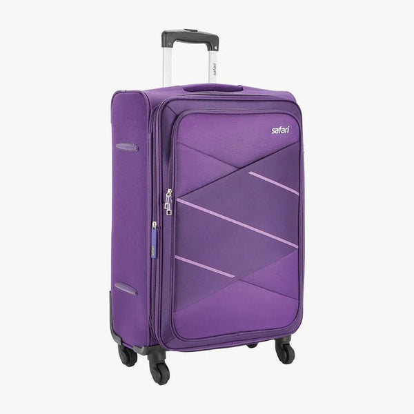 Safari Avenue Anti Theft Soft luggage with Expander, Securi Zipper and Quick Access Pocket 81 (CM) Large bag - Genx Bags Online