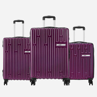 Safari Cargo Neo Hard Luggage with TSA lock and Dual Wheels - Combo (Set of 3) (55cm), (71cm) & (81cm) - Genx Bags Online