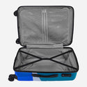 Safari Chroma Plus Hard Luggage - Printed Blue - Genx Bags Online
