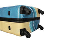 Safari Coast Line Polycarbonate Printed Multi-Color 4 Wheels Hard sided Trolley Luggage - Genx Bags Online