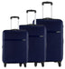 Safari Drive Hard-Sided Polypropylene 5 Years Warranty Luggage Set of 3 Trolley Bags (55 & 67 & 76 cm) - Genx Bags Online