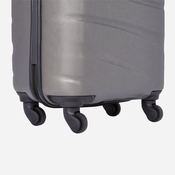 Safari Flo Secure Hard luggage with Anti-Theft Zipper and Detailed Interiors - Combo (Set of 3) - Genx Bags Online