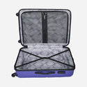 Safari Flo Secure Hard luggage with Anti-Theft Zipper and Detailed Interiors - Combo (Set of 3) - Genx Bags Online