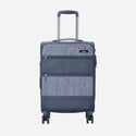 Safari Harmony Anti Theft Soft Luggage with TSA lock, Securi Zipper, Dual Wheels and USB Port 81 (CM) Large bag - Genx Bags Online