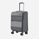 Safari Harmony Anti Theft Soft Luggage with TSA lock, Securi Zipper, Dual Wheels and USB Port 81 (CM) Large bag - Genx Bags Online