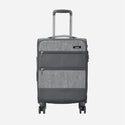 Safari Harmony Anti Theft Soft Luggage with TSA lock, Securi Zipper, Dual Wheels and USB Port 81 (CM) Large bag - Genx Bags Online