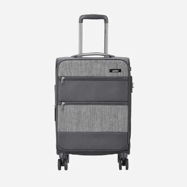Safari Harmony Anti Theft Soft Luggage with TSA lock, Securi Zipper, Dual Wheels and USB Port 81 (CM) Large bag - Genx Bags Online