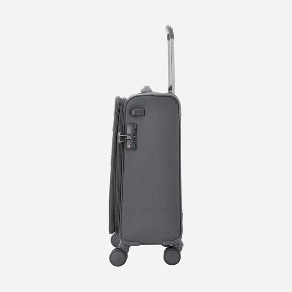 Safari Harmony Anti Theft Soft Luggage with TSA lock, Securi Zipper, Dual Wheels and USB Port 81 (CM) Large bag - Genx Bags Online
