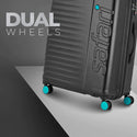 Safari Ignite Anti Theft Hard luggage with TSA lock and Dual Wheels 81 (CM) Large bag - Genx Bags Online