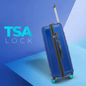 Safari Ignite Anti Theft Hard luggage with TSA lock and Dual Wheels 81 (CM) Large bag - Genx Bags Online