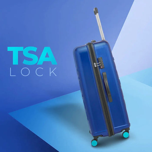 Safari Ignite Anti Theft Hard luggage with TSA lock and Dual Wheels 81 (CM) Large bag - Genx Bags Online
