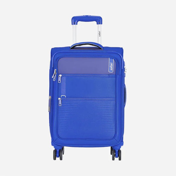 Safari Jetsetter Anti Theft Expandable Soft Luggage with Securi Zipper, TSA lock and Dual Wheels 71 (CM) Meduim bag - Genx Bags Online