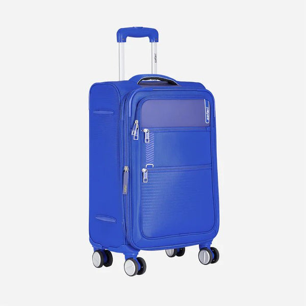 Safari Jetsetter Anti Theft Expandable Soft Luggage with Securi Zipper, TSA lock and Dual Wheels 71 (CM) Meduim bag - Genx Bags Online