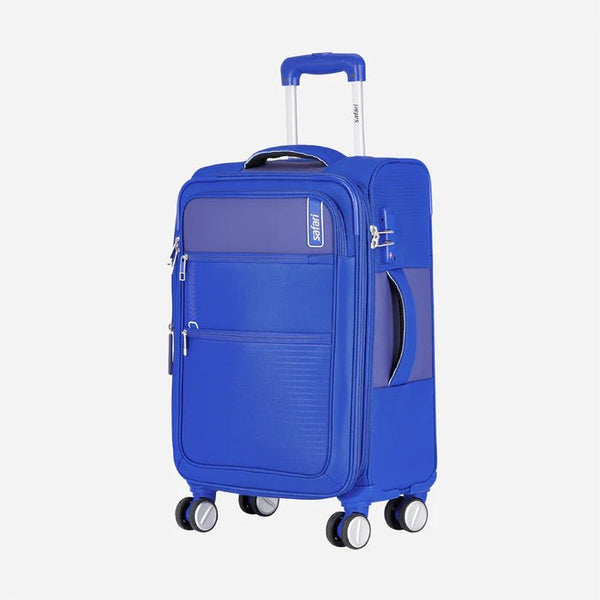 Safari Jetsetter Anti Theft Expandable Soft Luggage with Securi Zipper, TSA lock and Dual Wheels 81 (CM) Large bag - Genx Bags Online