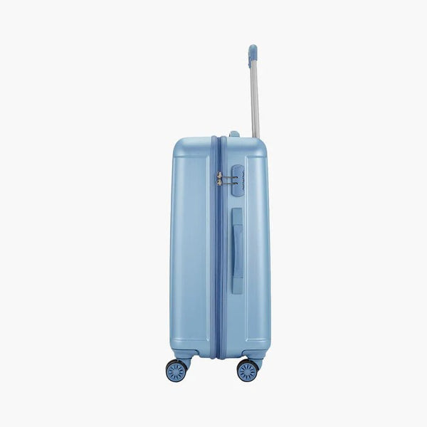 Safari Linea Hard Luggage With Dual Wheels and Detailed Interiors 69 (CM) Medium bag - Genx Bags Online
