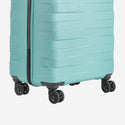 Safari Mint Hard Luggage with Anti Theft Zipper and Dual Wheels 69 (CM) Meduim bag - Genx Bags Online