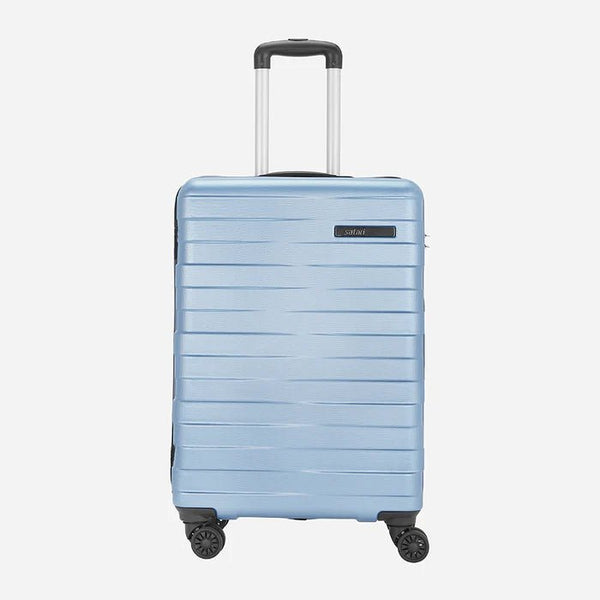Safari Mint Hard Luggage with Anti Theft Zipper and Dual Wheels 69 (CM) Meduim bag - Genx Bags Online