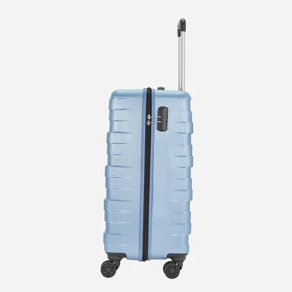 Safari Mint Hard Luggage with Anti Theft Zipper and Dual Wheels 79 (CM) Large bag - Genx Bags Online
