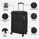 Safari Polaris Hard Luggage With TSA Lock 77 (CM) Large bag - Genx Bags Online