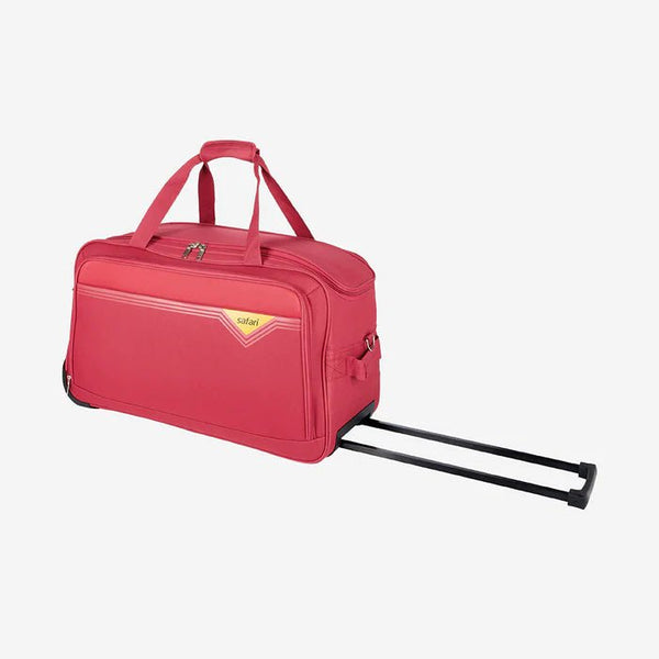 Safari Trigon Rolling Duffle Trolley 55 (CM) Cabin bag - Genx Bags Online