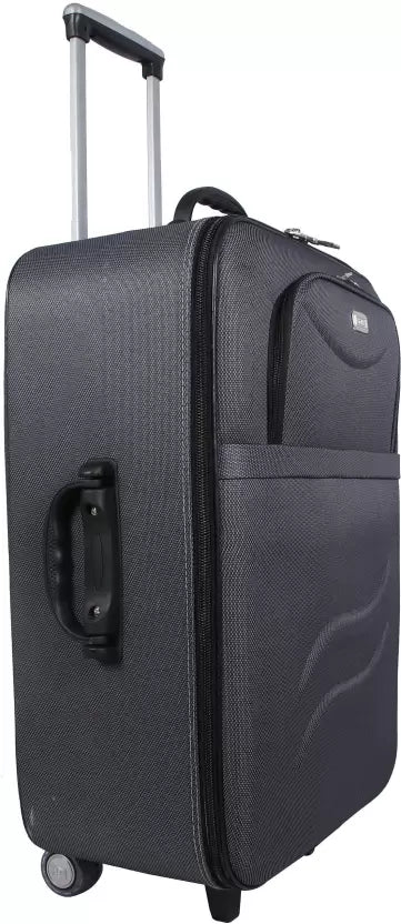 Soft Body Set of 2 Luggage - Polyester Softsided Suitcase Combo 24" & 20" - Genx Bags Online