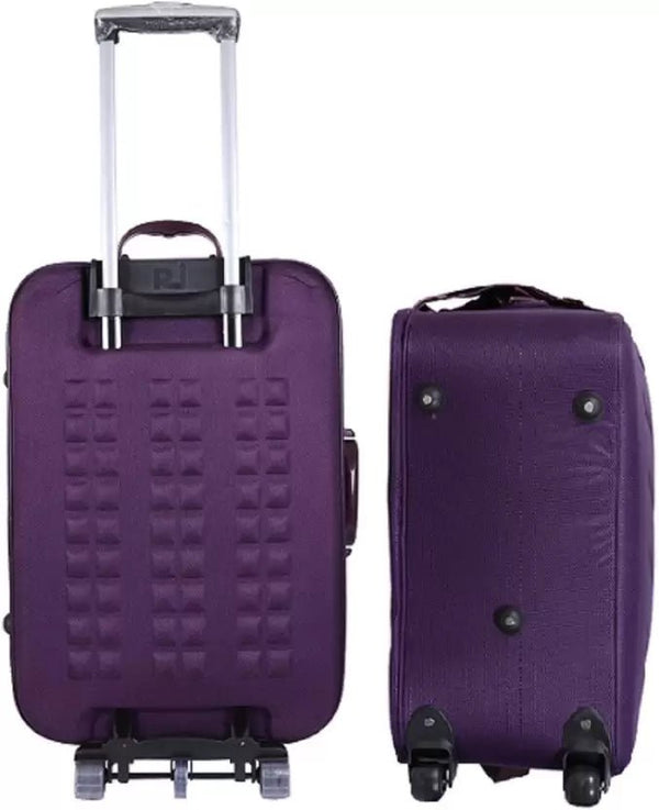 Soft Body Set of 2 Luggage - Polyester Softsided Suitcase Combo 24" & 20" - Genx Bags Online