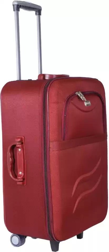 Soft Body Set of 2 Luggage - Polyester Softsided Suitcase Combo 24" & 20" - Genx Bags Online