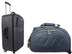 Soft Body Set of 2 Luggage - Polyester Softsided Suitcase Combo 24" & 20" - Genx Bags Online