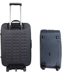 Soft Body Set of 2 Luggage - Polyester Softsided Suitcase Combo 24" & 20" - Genx Bags Online