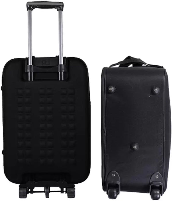 Soft Body Set of 2 Luggage - Polyester Softsided Suitcase Combo 24" & 20" - Genx Bags Online