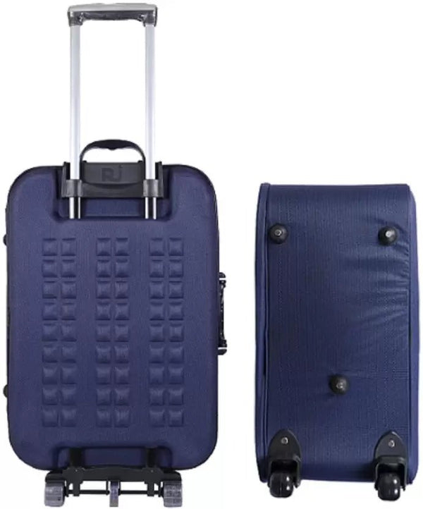 Soft Body Set of 2 Luggage - Polyester Softsided Suitcase Combo 24" & 20" - Genx Bags Online