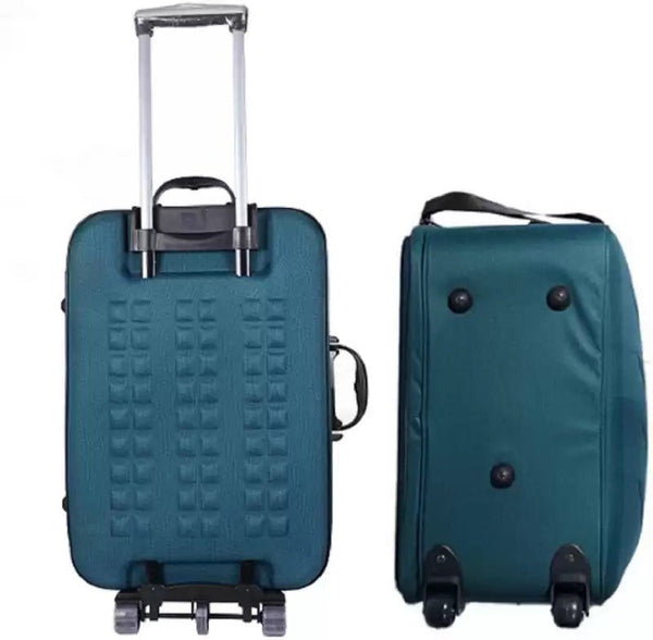 Soft Body Set of 2 Luggage - Polyester Softsided Suitcase Combo 24" & 20" - Genx Bags Online