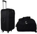 Soft Body Set of 2 Luggage - Polyester Softsided Suitcase Combo 24" & 20" - Genx Bags Online