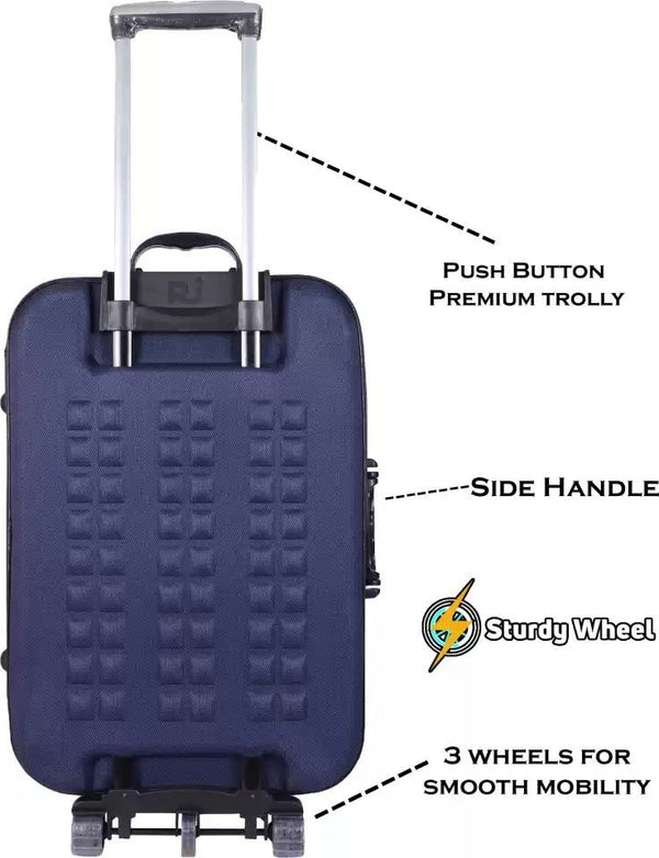 Soft Body Set of 2 Luggage - Suitcase Combo Set Pack of 2 24" & 20" - Genx Bags Online