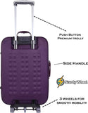 Soft Body Set of 2 Luggage - Suitcase Combo Set Pack of 2 24" & 20" - Genx Bags Online