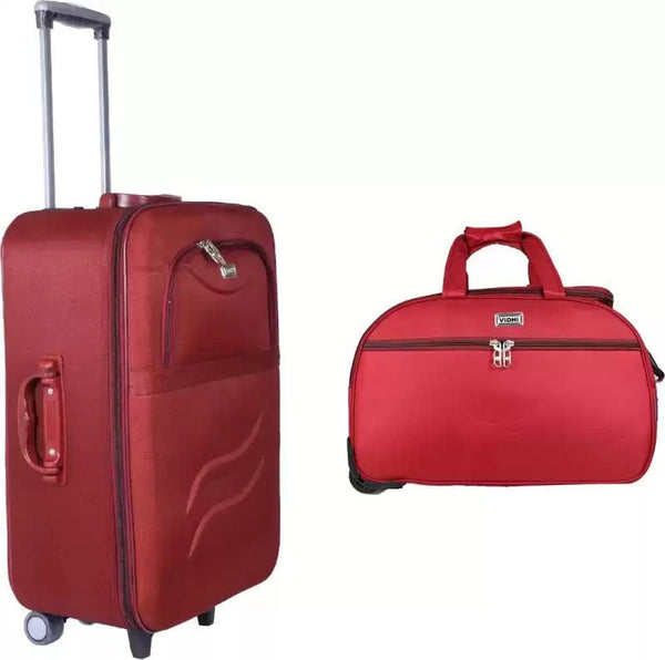 Soft Body Set of 2 Luggage - Suitcase Combo Set Pack of 2 24" & 20" - Genx Bags Online