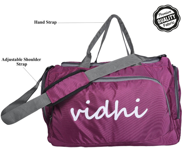 VIDHI Duffel Travel Bag 01 for Men, Women Duffel Without Wheels - Genx Bags Online