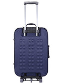 VIDHI Polyester Suitcase Combo Set (Pack of 2) 20" Cabin Luggage Trolley Bag & 24" Check-in Luggage Trolley Bag (Turquoise) - Genx Bags Online