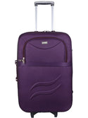 VIDHI Polyester Suitcase Combo Set (Pack of 2) 20" Cabin Luggage Trolley Bag & 24" Check-in Luggage Trolley Bag (Turquoise) - Genx Bags Online