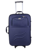 VIDHI Polyester Suitcase Combo Set (Pack of 2) 20" Cabin Luggage Trolley Bag & 24" Check-in Luggage Trolley Bag (Turquoise) - Genx Bags Online
