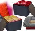 Vidhi VISIBLE WINDOW Moistureproof Foldable Garment Cover Storage Bags - Genx Bags Online