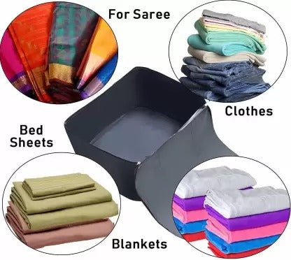 Vidhi VISIBLE WINDOW Moistureproof Foldable Garment Cover Storage Bags - Genx Bags Online